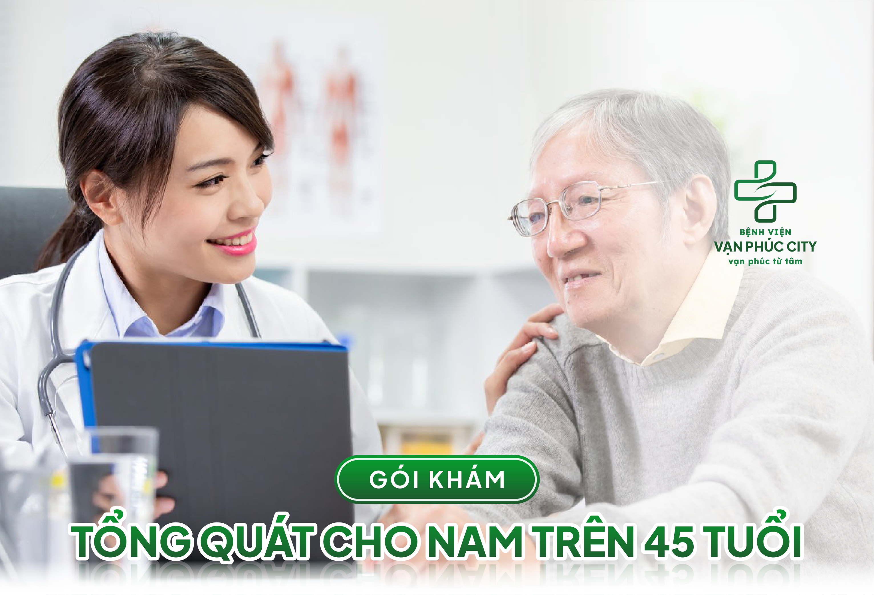 GÓI KHÁM TỔNG QUÁT TRÊN 45 TUỔI Ở NAM