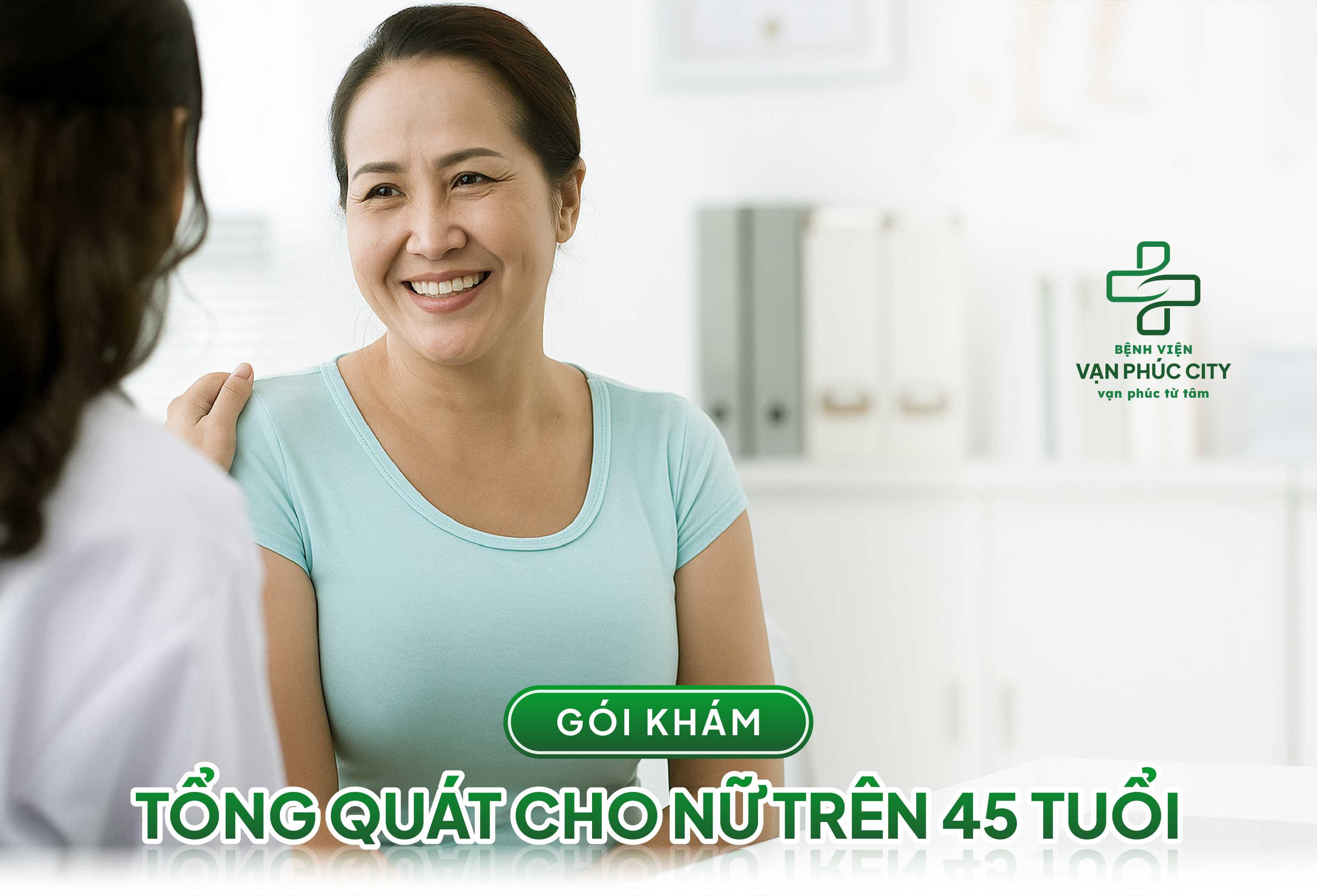 GÓI KHÁM TỔNG QUÁT TRÊN 45 TUỔI Ở NỮ