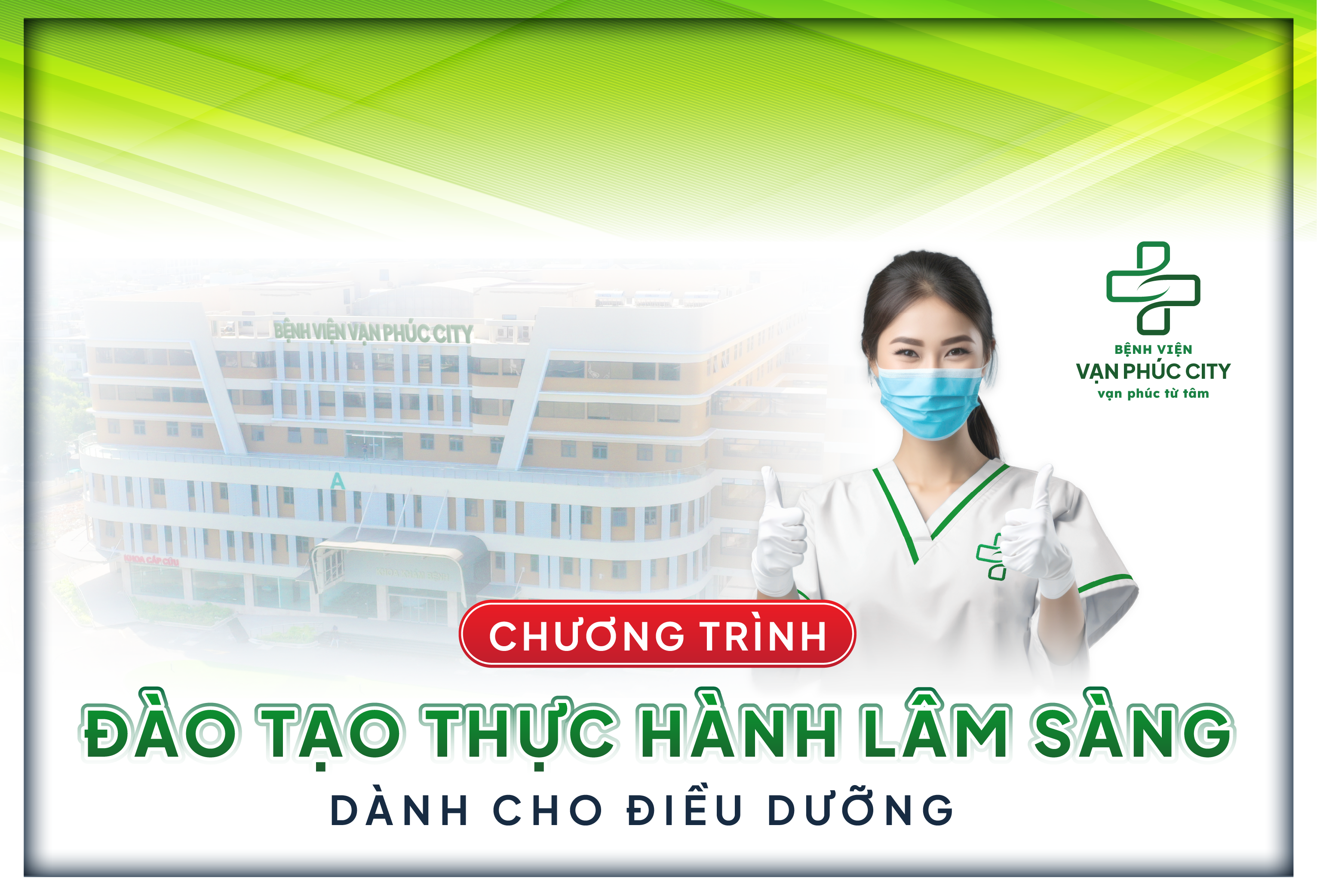 THÔNG BÁO CHIÊU SINH ĐÀO TẠO THỰC HÀNH LÂM SÀNG DÀNH CHO ĐIỀU DƯỠNG