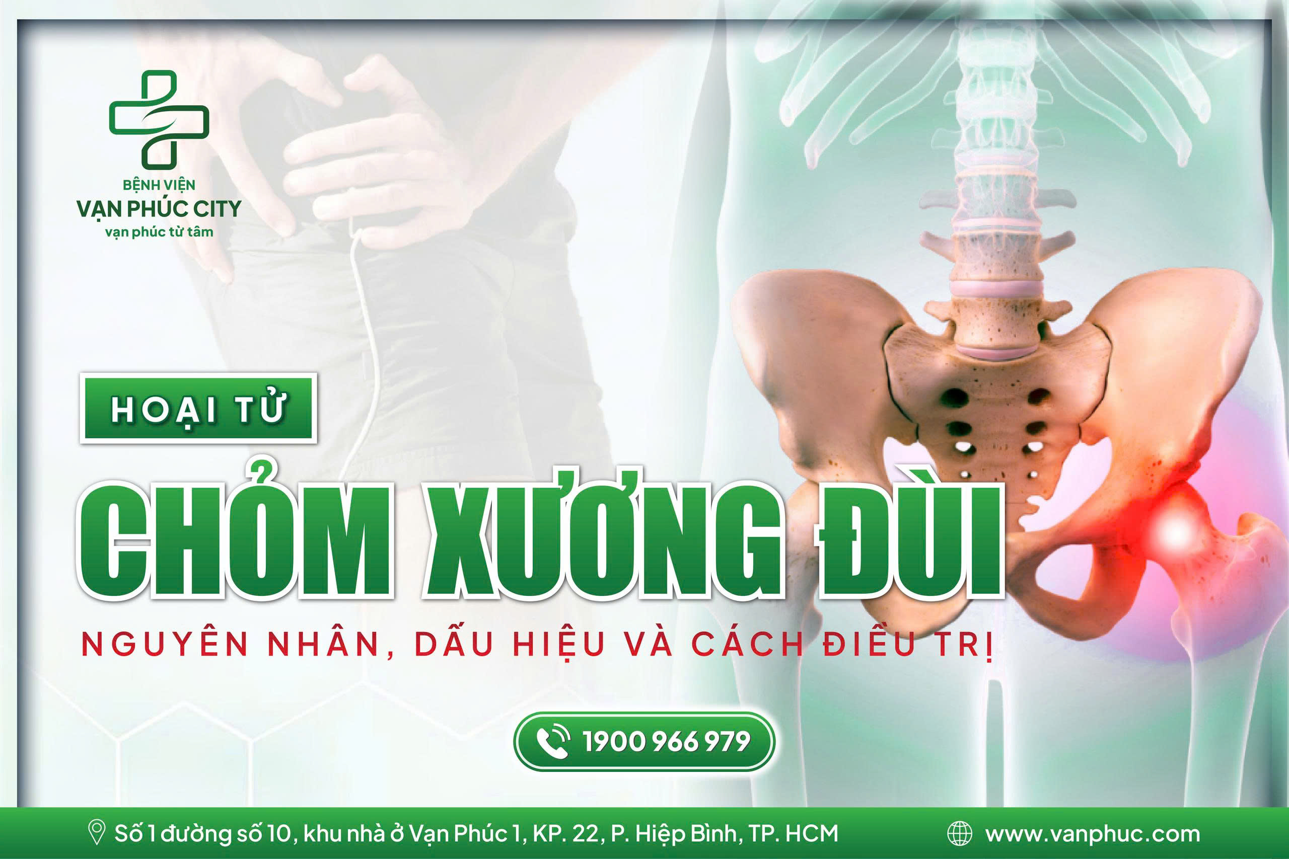 HOẠI TỬ CHỎM XƯƠNG ĐÙI - NGUYÊN NHÂN, DẤU HIỆU VÀ CÁCH ĐIỀU TRỊ