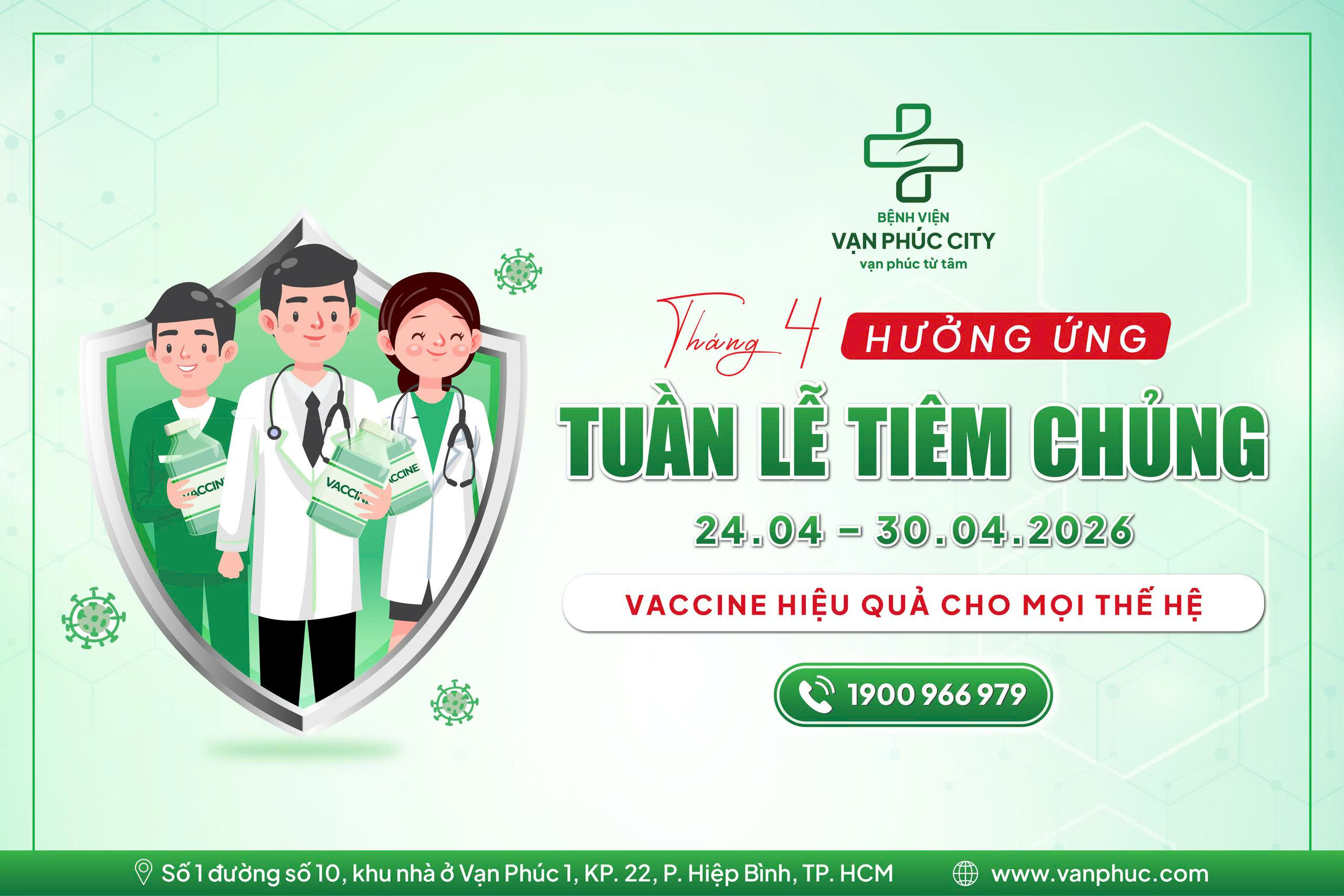 TIÊM CHỦNG – GIẢI PHÁP HIỆU QUẢ TRONG BẢO VỆ SỨC KHỎE QUA NHIỀU THẾ HỆ