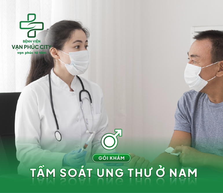 Gói khám tầm soát ung thư ở nam
