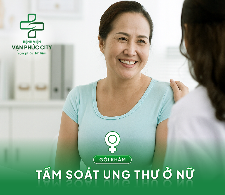 Gói khám tầm soát ung thư ở nữ