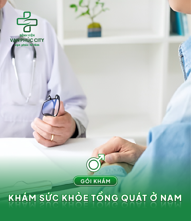 Gói khám sức khoẻ tổng quát ở nam