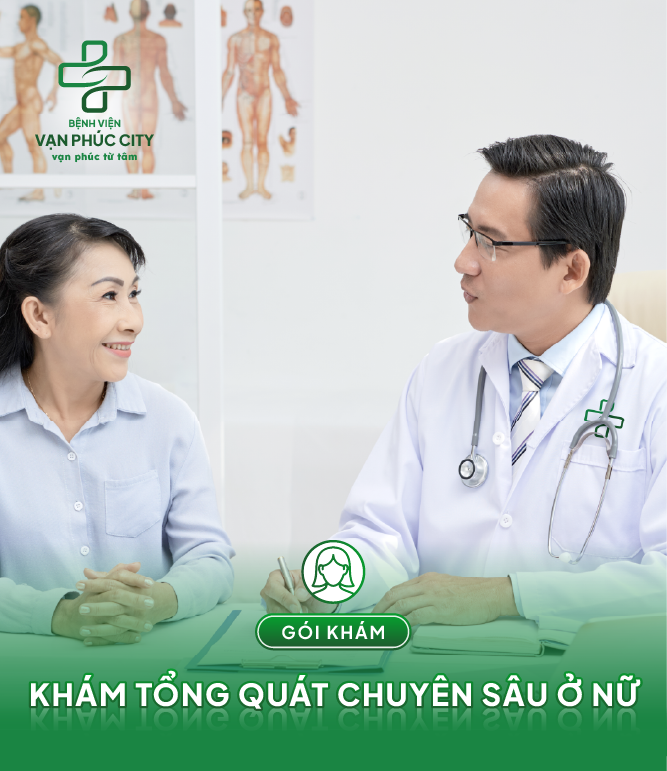 Gói khám tổng quát chuyên sâu ở nữ