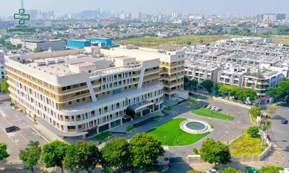 Toàn cảnh Bệnh viện Vạn Phúc City